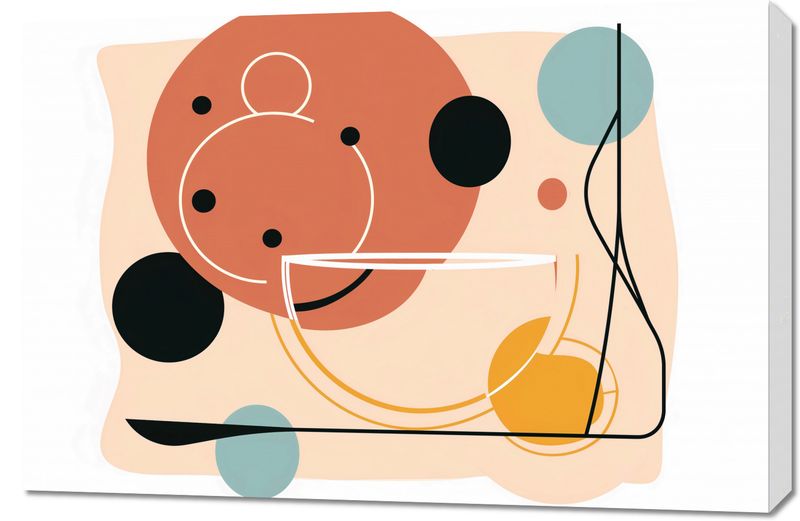 Obraz 90x60cm Harmonia Ciepła zdjęcie 1