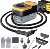 MYJKA PAROWA CZYŚCIK DO OKIEN PAROWNICA 1600ML 3BAR 2500W + 2M WĄŻ PAROWY