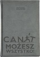 Kalendarz A6 2026 tygodniowy planer twój napis prezent dużo wzorów