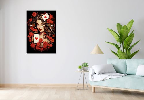 Plakat 67,5x100cm Różany Hazard na Arena.pl