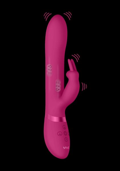 Amoris - Stimulating Beads Rabbit - Pink zdjęcie 3