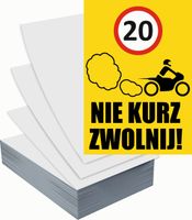 Ulotki A4 reklamowe firmowe 1000szt projekt w cenie NIE KURZ ZWOLNIJ