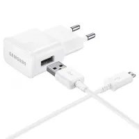 ładowarka sieciowa samsung usb-a 8w z kablem microusb - biała
