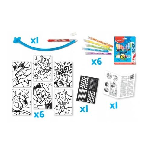 FLAMASTER AEROGRAF  BLOW PEN ART POP MAPED CREATIVE na Arena.pl