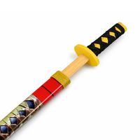 Miecz | 55 cm | Drewno | Katana Zabawkowa | Samuraj