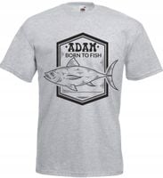 KOSZULKA T-SHIRT prezent dla wędkarza imię