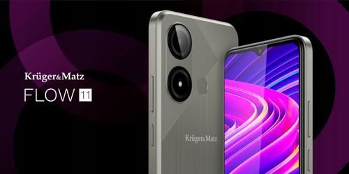 Smartfon Kruger&Matz FLOW 11 6,56" 4/64GB DualSIM 4000mAh LTE szary na Arena.pl