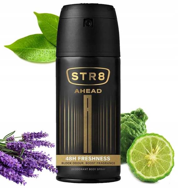 str8 deo dezodorant 150ml ahead zdjęcie 2