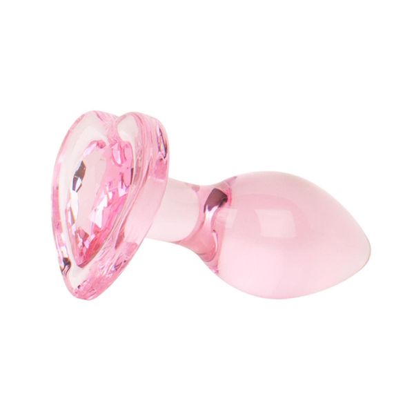 Anal Collection - Anal Plug Glass Small - 7 Cm zdjęcie 4