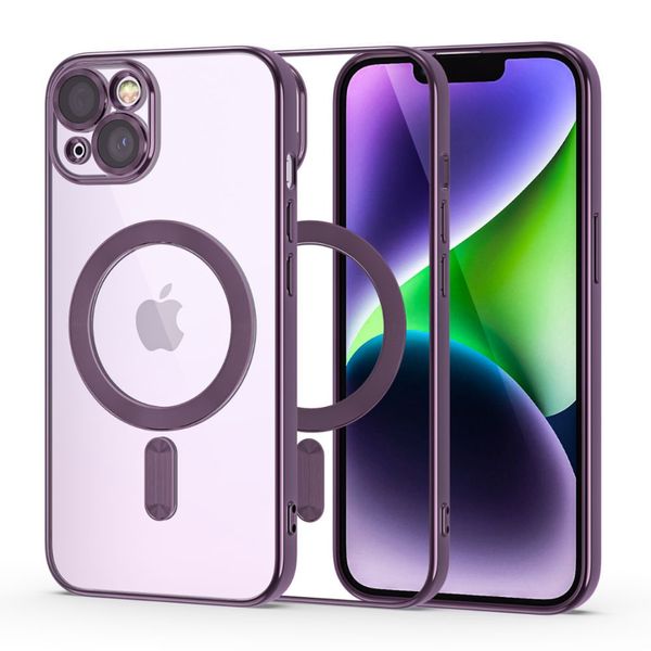 TECH-PROTECT MAGSHINE MAGSAFE IPHONE 14 VIOLET zdjęcie 1