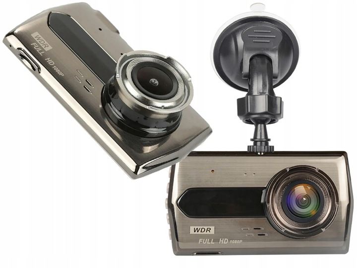 KAMERA SAMOCHODOWA FULL HD Z WYŚWIETLACZEM LCD COFANIA WIDEOREJESTRATOR zdjęcie 2