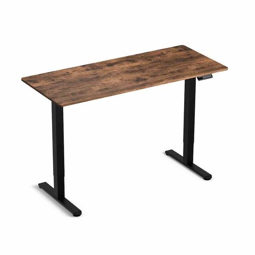 LVN System Biurko Control Lite 140 Czarny/Rustykalny na Arena.pl