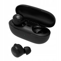 SŁUCHAWKI BEZPRZEWODOWE QCY T17 TWS DOKANAŁOWE CZARNE BLUETOOTH 5.1