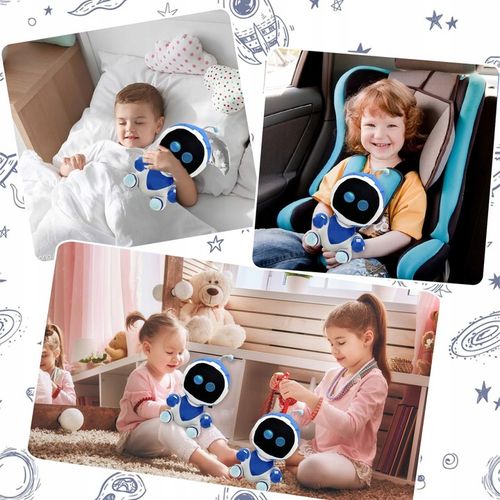 KOLEKCJONERSKA 30CM MIĘKKA ZABAWKA PLUSZOWY ASTRO BOT NA PREZENT URODZINOWY na Arena.pl