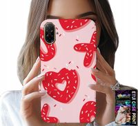 ETUI DO SAMSUNG GALAXY A07 4G - KOBIECE, MODNE WZORY XOXO SERCE + SZKŁO