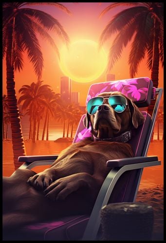 Plakat 67,5x100cm Lato w Stylu na Arena.pl