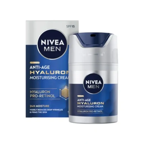 Krem przeciwzmarszczkowy NIVEA MEN Hyaluron 50ml na Arena.pl