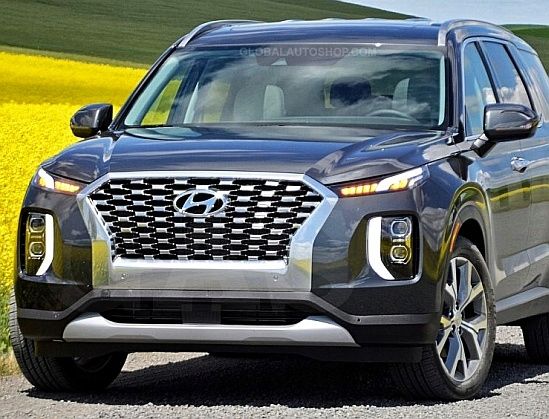Hyundai Palisade -Chromowane Listwy Grill Chrom Atrapy Zderzaka Tuning zdjęcie 2