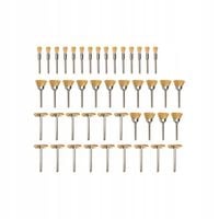 AKCESORIA DO MINISZLIFIERKI Szczotki mosiężne zestaw do szlifowania 45