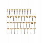 AKCESORIA DO MINISZLIFIERKI Szczotki mosiężne zestaw do szlifowania 45