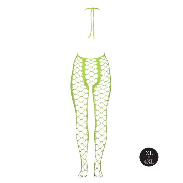 Neonowy Bodystocking Ouch! 835 Green XS/XL zdjęcie 14