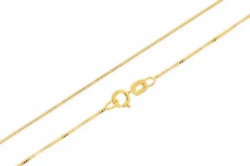 Złoty łańcuszek kostka pełny Próby 585 na Arena.pl