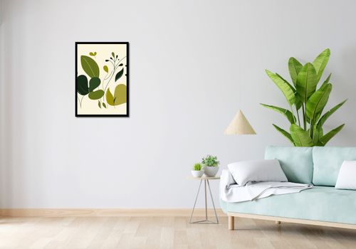 Plakat 50x70cm Świeżość Liści na Arena.pl