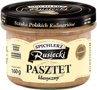 PAMAPOL PASZTET KLASYCZNY 160G SPICHLERZ RUSIECKI SŁOIK