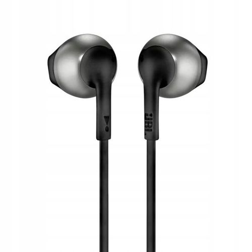 ORYGINALNE SŁUCHAWKI DOUSZNE PŁASKI KABEL PureBass JBL TUNE 205 + ETUI na Arena.pl