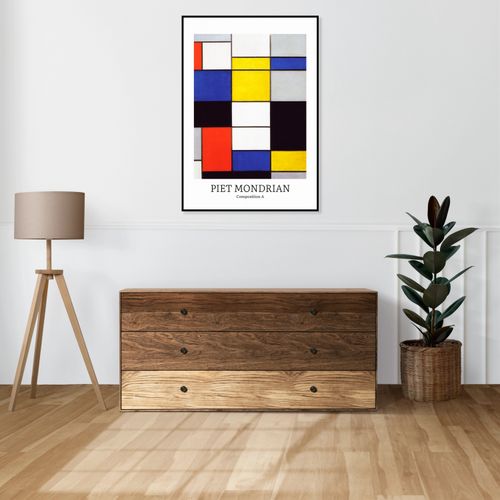 Obraz 40x60cm Design Composition 2, Mondrian Vintage do Salonu na Arena.pl