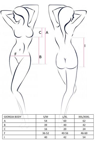 bielizna-giorgia body black l/xl - casmir na Arena.pl