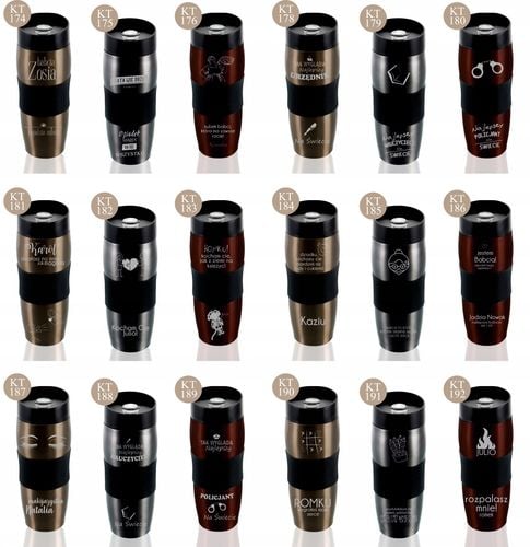 Kubek termiczny Termos dla Par puzzle grawer na Arena.pl