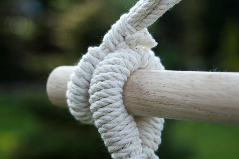 POTENZA Krzesełko hamakowe COSTA 130x160 cm grafit zdjęcie 2