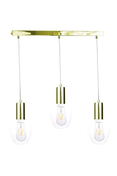 Lampa wisząca 3xE27 VERRE GOLD zdjęcie 1