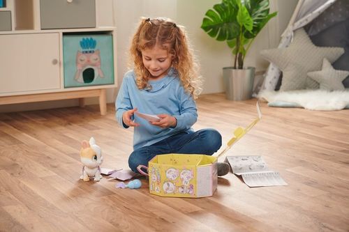 PAMPER PETZ KRÓLICZEK INTERAKTYWNY PIJE SIKA 20 CM PIELUSZKOWY GANG + AKC. na Arena.pl