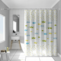 Prysznic Curtain,Łazienka Kąpiel,Zapobiega Pleśni,Wodoodporny PEVA 180*200C