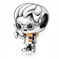 Zawieszka SREBRO 925 Charms Koralik Czarodziej Harry Potter