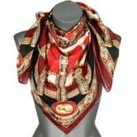 Chusta damska apaszka pod szyję lekka elegancka