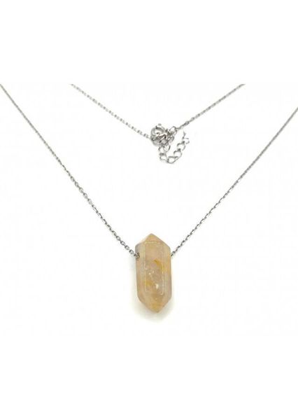 Naszyjnik CYTRYN BOGACTWO 925 zdjęcie 1