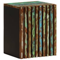 Szafka ścienna do łazienki, 38x34x48 cm, lite drewno akacjowe