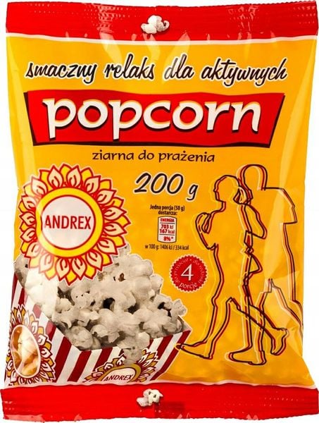 ANDREX POPCORN 200G zdjęcie 1
