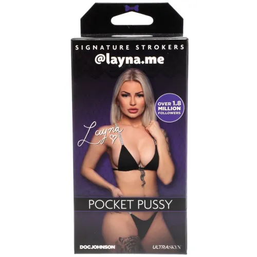 doc johnson signature layna ultraskyn - model intymny z teksturą na Arena.pl