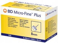 Micro-Fine Plus 30G 0,3 x 8 mm igły insulinowe 100