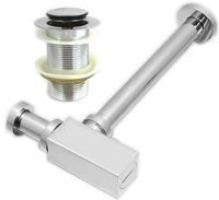 SYFON KWADRATOWY MOSIĘŻNY + KOREK KLIK KLAK