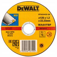 DEWALT TARCZE DO METALU INOX DT42340Z 125MM 25SZT.