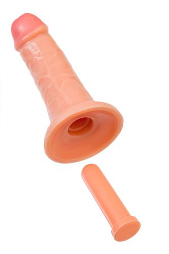 realistic dildo caliber 16/4 , pvc, flesh,  length 16cm, diameter 4cm na Arena.pl