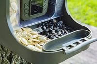 Fotopułapka Z Karmnikiem Duży Zestaw Kamera Leśna Budka Full HD Karta 512GB