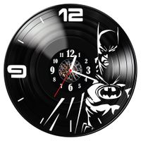 Zegar ścienny z płyty winylowej Batman 1263.14