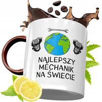 Kubek Bordowy Dla Mechanika Na Urodziny Prezent Z Nadrukiem Ze Zdjęciem