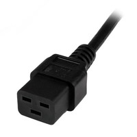 Kabel zasilający Manhattan IEC320 Schuko / C19 16A 2,5m czarny